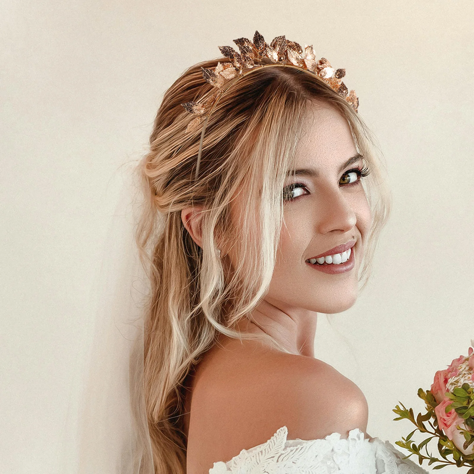 

1pc Wedding Headpiece Crown Elegant Hairband Bridal Hair Accessories Wedding Tiaras Women Headdress Party Prom Evening Use