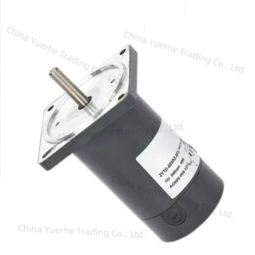 

ZYTD-60SRZ-7F1 High Speed Mini Motor Full Copper Coil Adjustable Speed Motor Low Noise Positive Inversion Motor DC12V/ DC24V