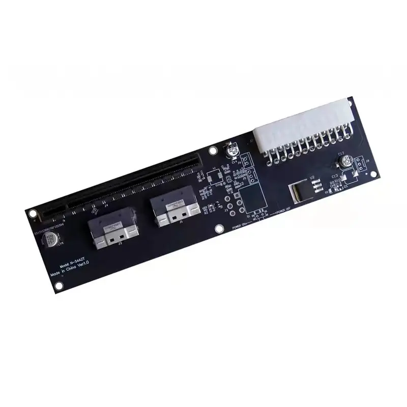 

AT82-SFF-8654 8I X2 To Pcie X16 Graphics Card Dock Adapter Card Pcie X16 To SFF-8654 External Graphics Card Adapter
