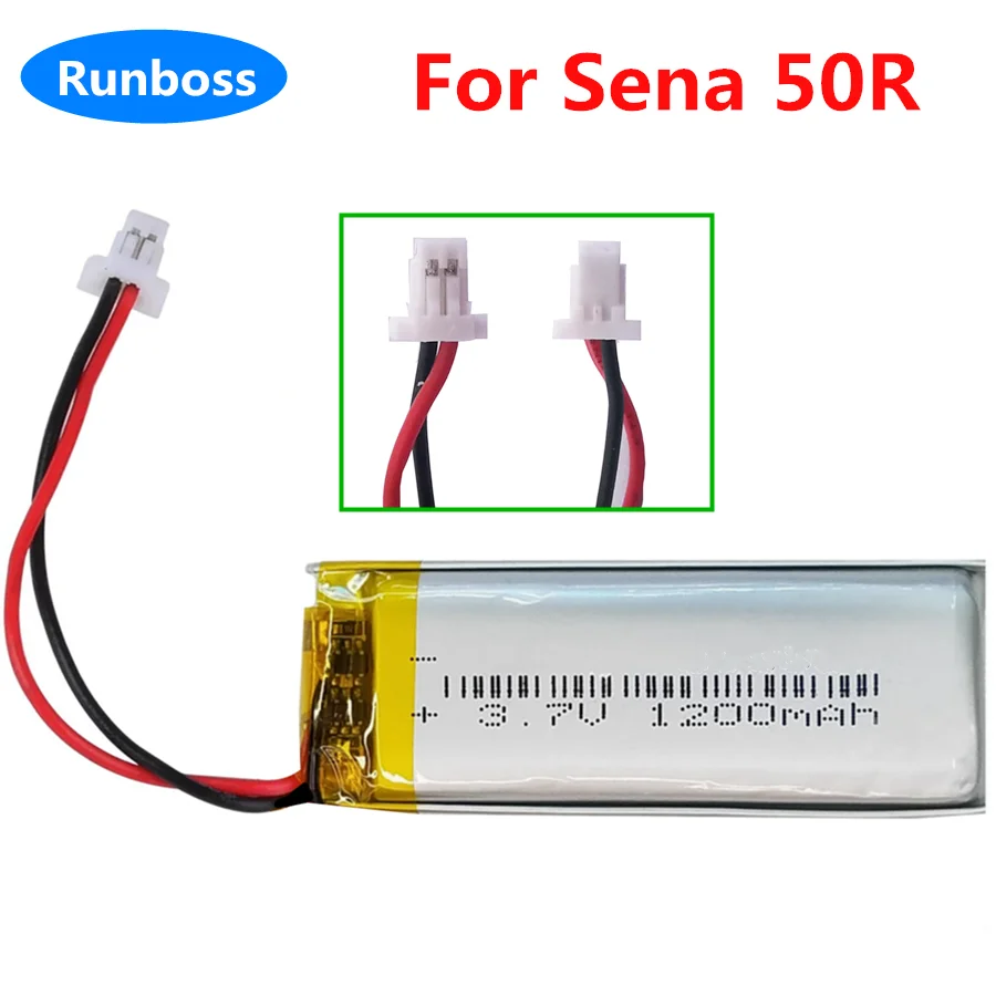 Replacement For Sena 10s 20s 30s 30K 50S 50R SP75 SPH10 SPH5 SP51 Bluetooth Helmet Headphone Battery