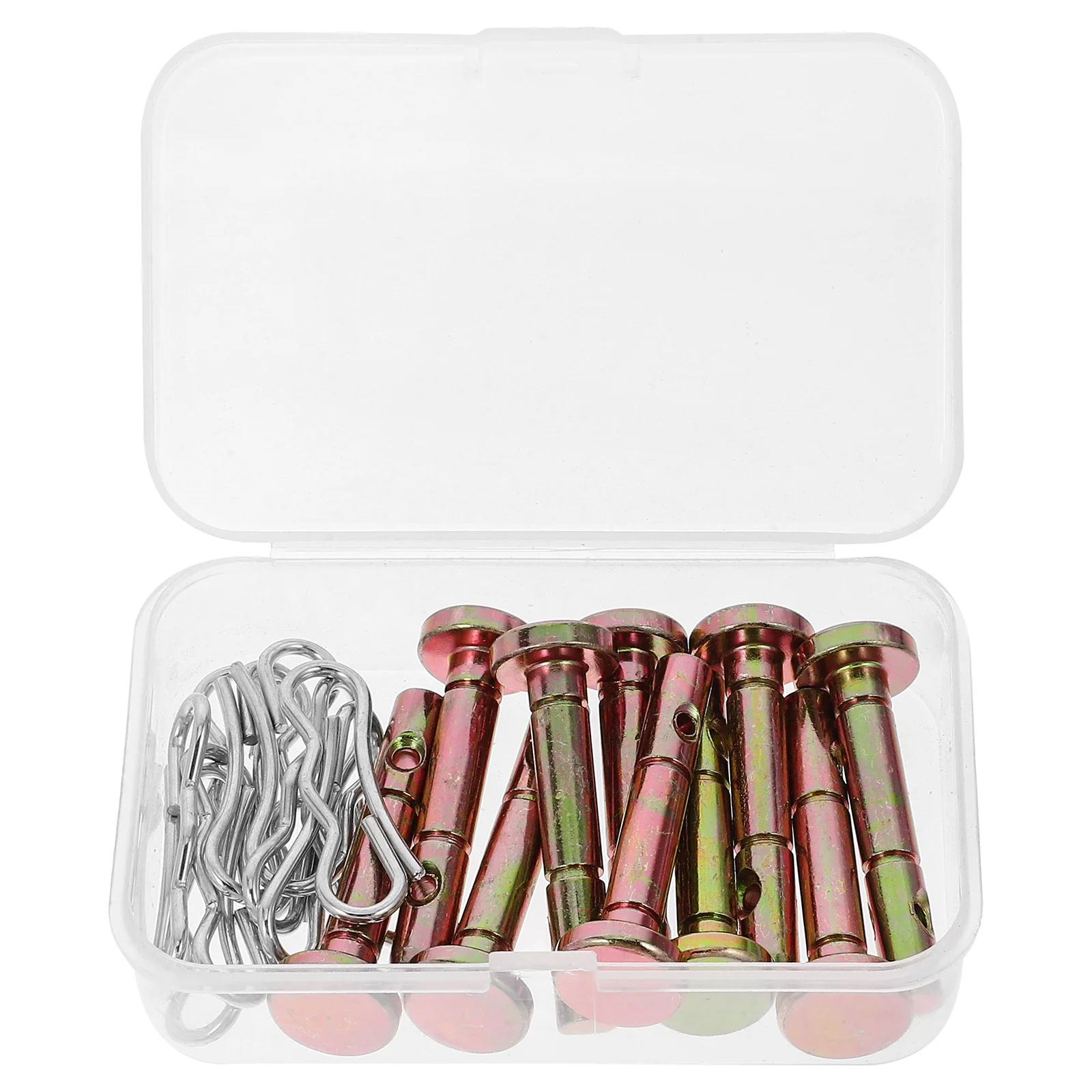 

Shear Pin Snow Blower 10 Sets High Load Easy Replacement Cotter Pins Steel Kit Parts Accessories