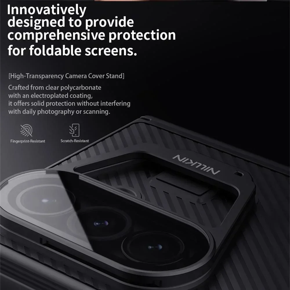 NILLKIN Etui MagSafe CamShield z magnetycznym uchwytem i osłoną aparatu do Samsung Galaxy Z Fold 7 — zdjęcie produktu 2