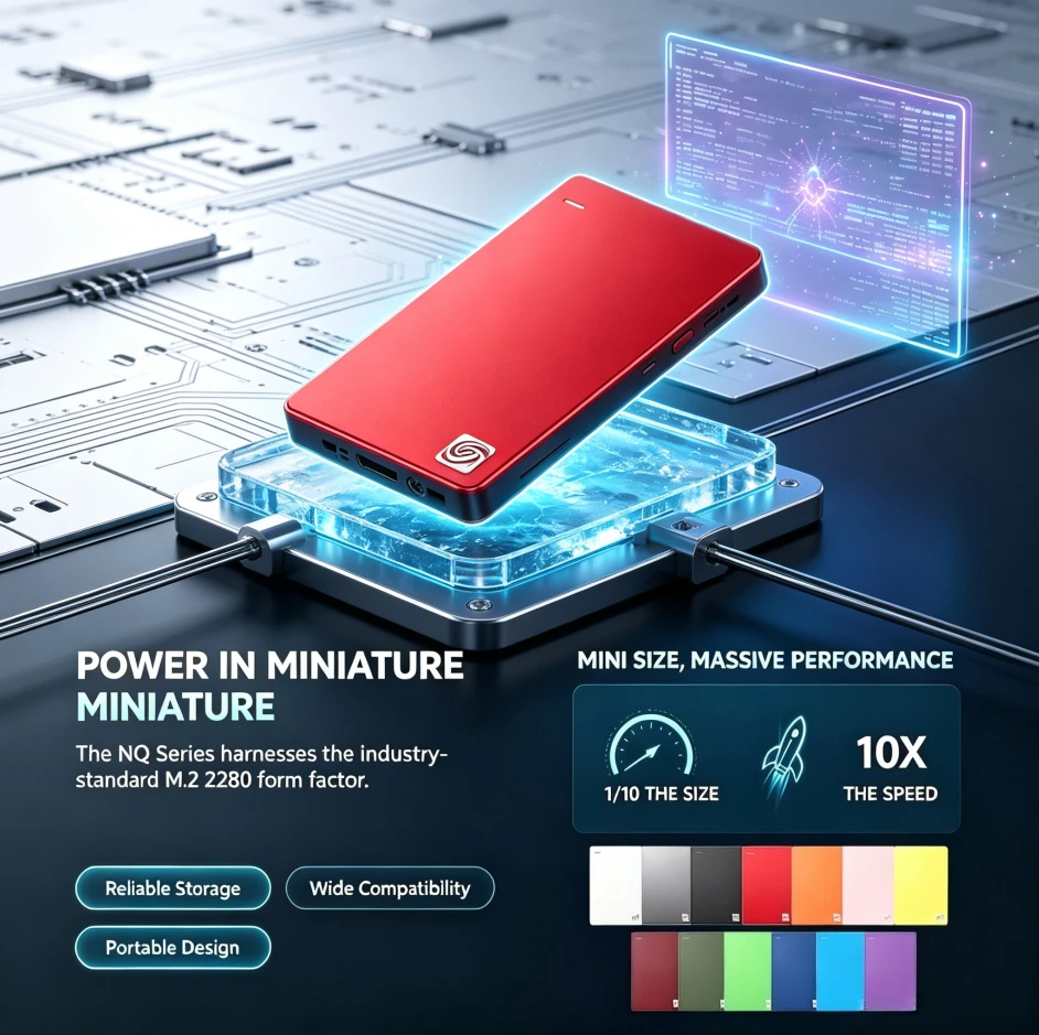 Brand+ NEW Portable External Black/Gray/Red Hard Drive High Speed Expansion Storage Disk for Mac Windows Laptop Data Backup File
