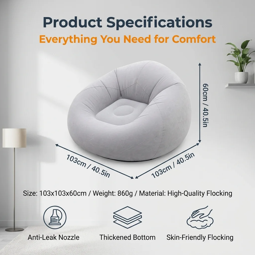 Thumbnail 4 - #15 Best Inflatable Lounge Chairs to Buy In 2026