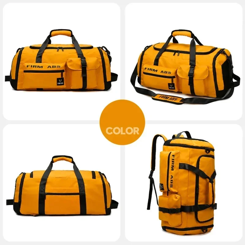 Large Tactical Backpack Women Gym Fitness Travel Luggage Handbag Camping Training Shoulder Duffle Sports Bag for Men Suitcases