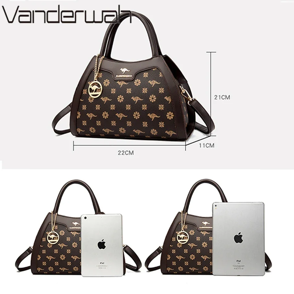 Bolsos cruzados de marca para mujer, carteras de cuero suave de alta calidad, de diseñador de lujo, para hombro, bandolera