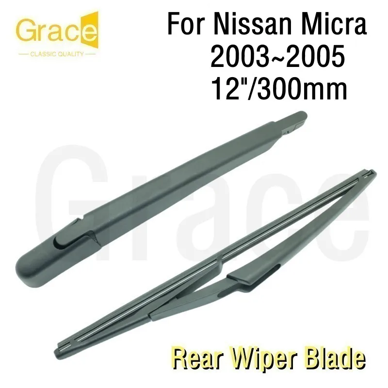 

Для Nissan Micra задняя щетка стеклоочистителя 12 "/300 мм лобовое стекло автомобиля резина 2003 2004 2005
