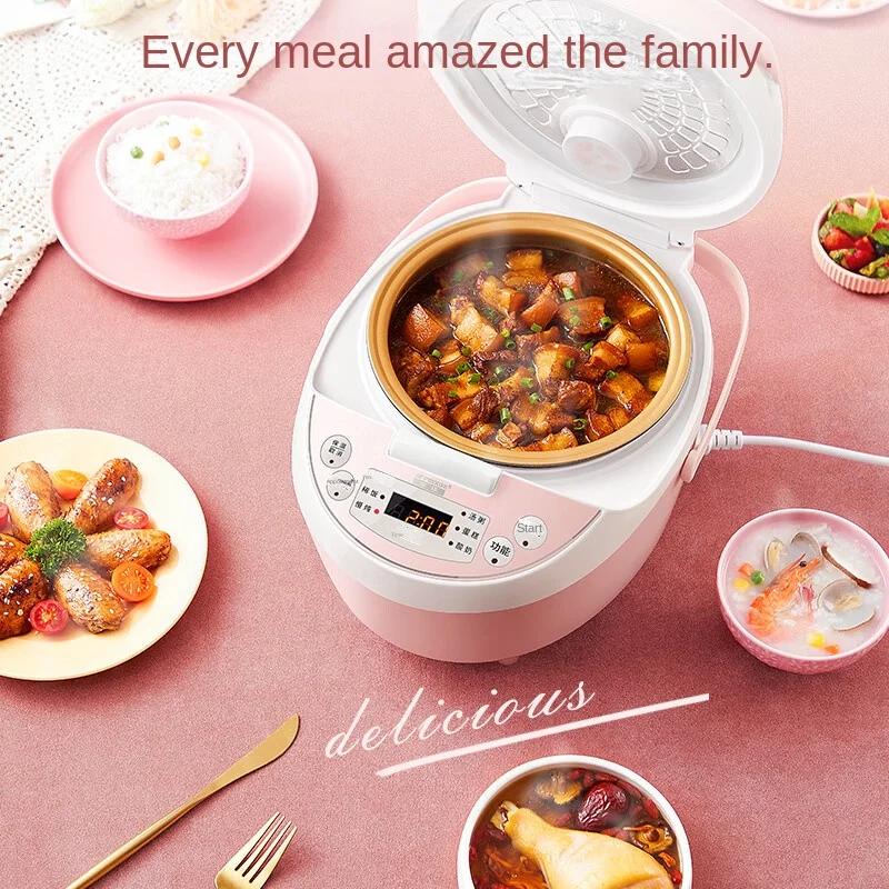 Peskoe Rice Cooker 3L24 Hour Intelligent Appointment Small Rice Cooker