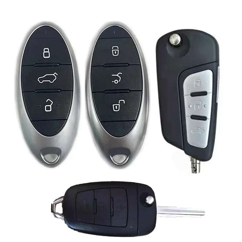 433Mhz Car Keyless Entry Smart Remote Key With Chip For FAW BESTUNE B50 T77 Pro T33 T99 X80 X40