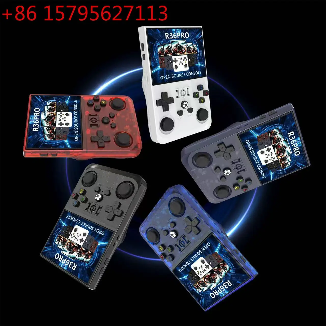 New R36PRO R36MAX Open Source Handheld Retro Gaming Handheld Game Console Portable Arcade