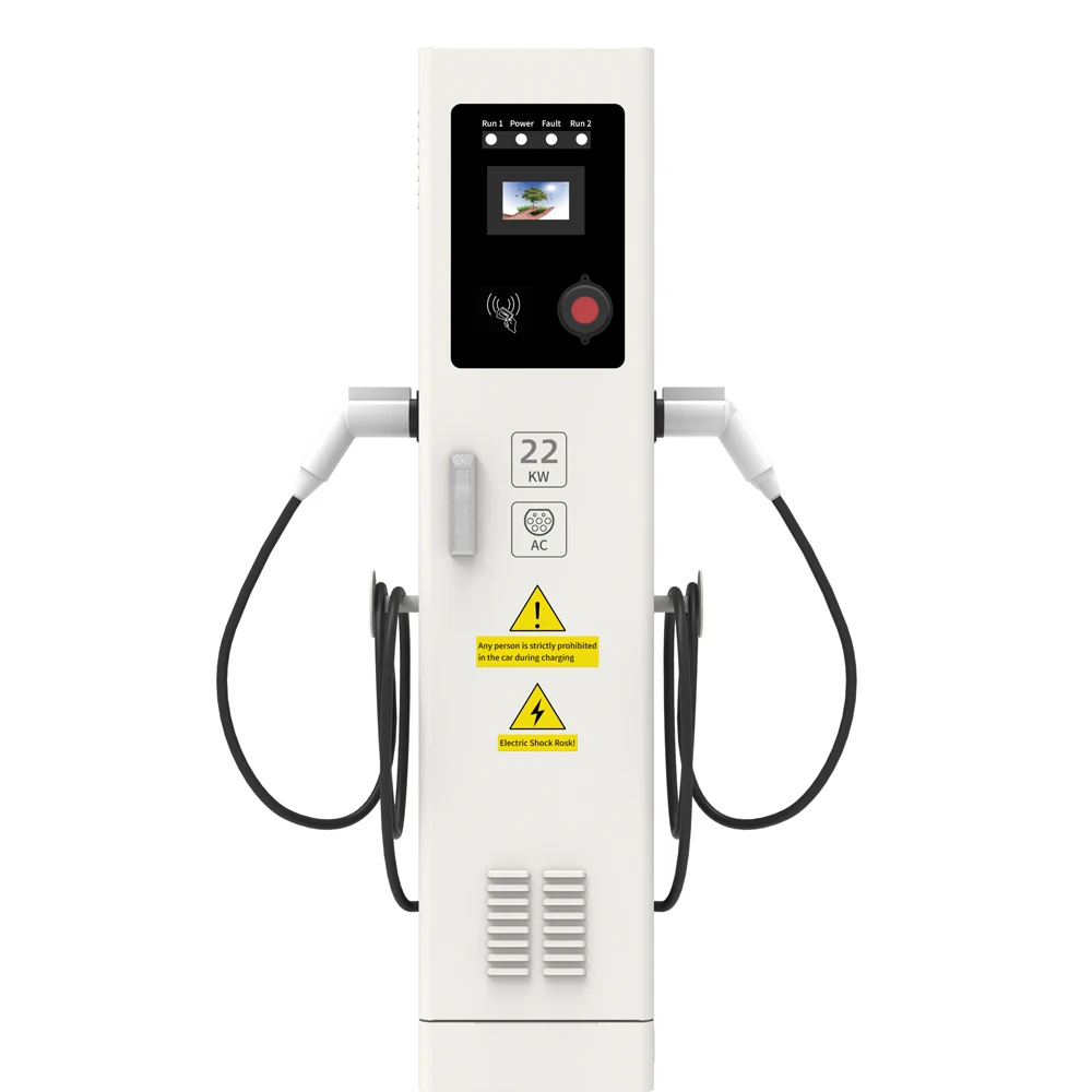 EV Charge Solution AC 44KW Charging Station for Electric Car Fast EV Charger Floor Standing