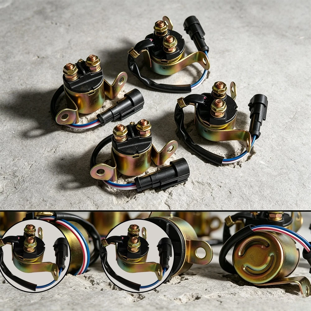 1/2/4pc Starter Relay for Polaris Sportsman 500 Forest 12-13 Sportsman 500 Forest Tractor 12-14 Sportsman 500 Touring EFI 08-09