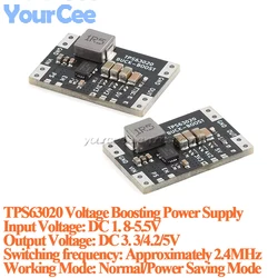 5pcs/1pc TPS63020 3.3V 4.2V 5V Lithium Battery Automatic Boost Buck Step Up Down Module XL63020 Microcontroller Power Low Ripple
