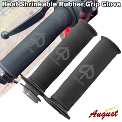 For PIAGGIO VESPA MP3 500 BYQ100T Beverly 300 Liberty 125 150 Motorcycle Heat Shrinkable Grip Glove Non-slip Rubber Grip