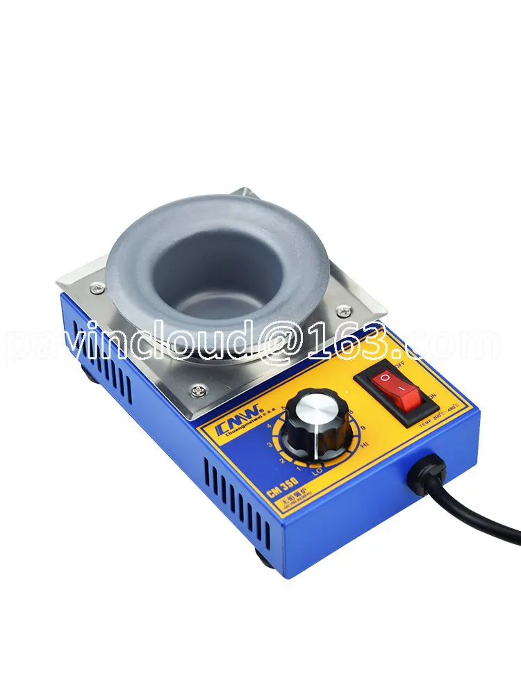 

Small Tin Furnace CM-350/360/380/310A Circular Temperature Regulating Tin Melting Furnace Wire Hot Tin Hanging Tin Furnace