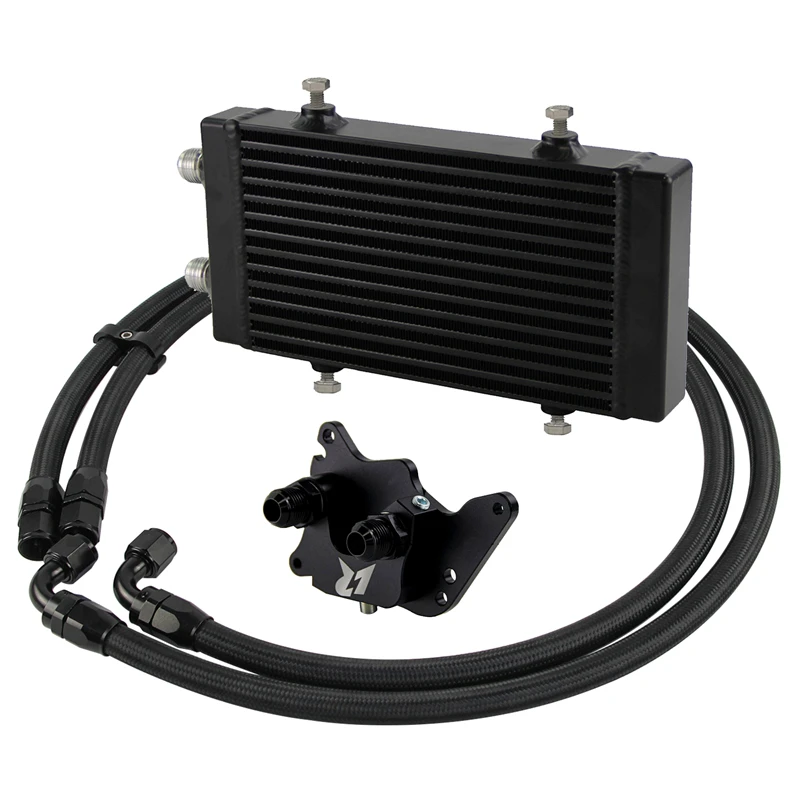 Small/Medium/Large Size Dual Pass Bar & Plate Oil Cooler Kit Fits for BMW Mini Cooper S R56 1.6L 2006-2012