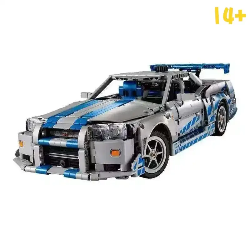 

Новейший конструктор MOC из 1410 деталей: высокотехнологичный гоночный автомобиль для взрослых (18+), с функцией дрифта и подвижным 6-цилиндровым двигателем, премиальный подарок