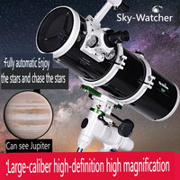 SkyWatcher Little Black 150/750 EQ3-D Professional Grade Astronomical Telescope HD High Magnification with Automatic Star Search