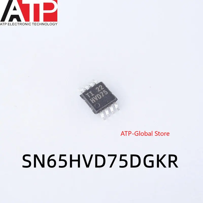 

5PCS SN65HVD75DGKR HVD75 MSOP8 SN65HVD75 Integrated chip IC original stock