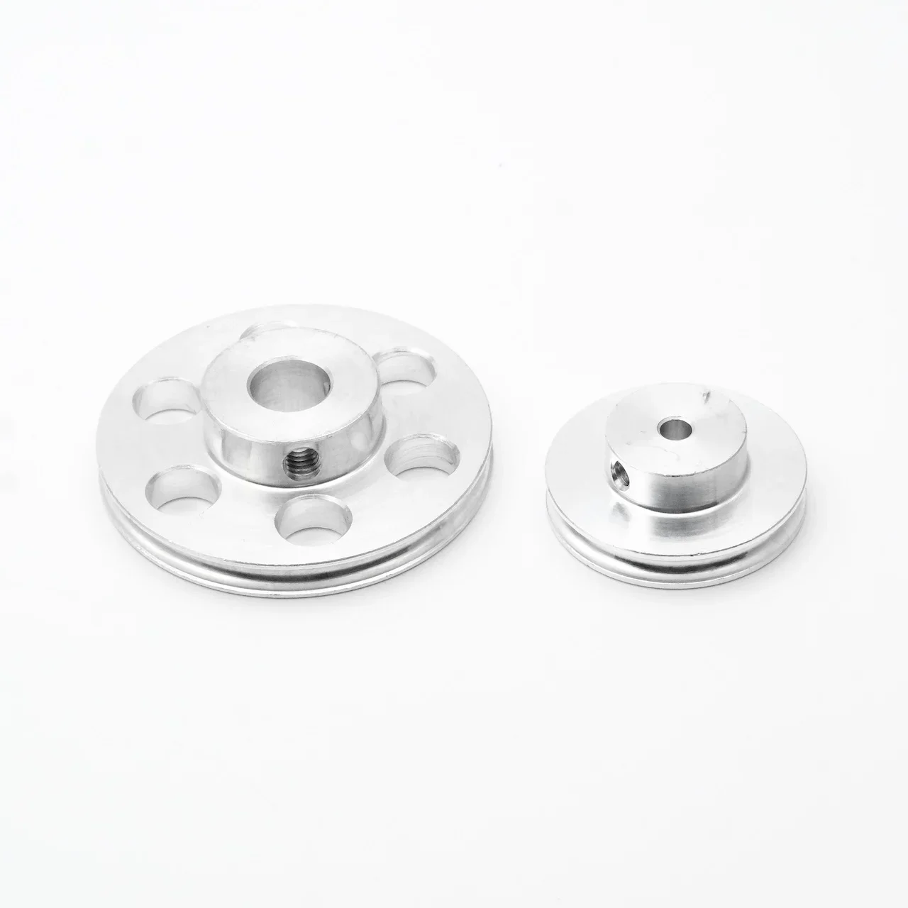 3MM U-Groove Aluminum Alloy 12/16/20/26/30/40MM Round Belt Pulley Wheel Metal Single Groove Pulley Wheel 3/3.17/4/5/6/7/8mm