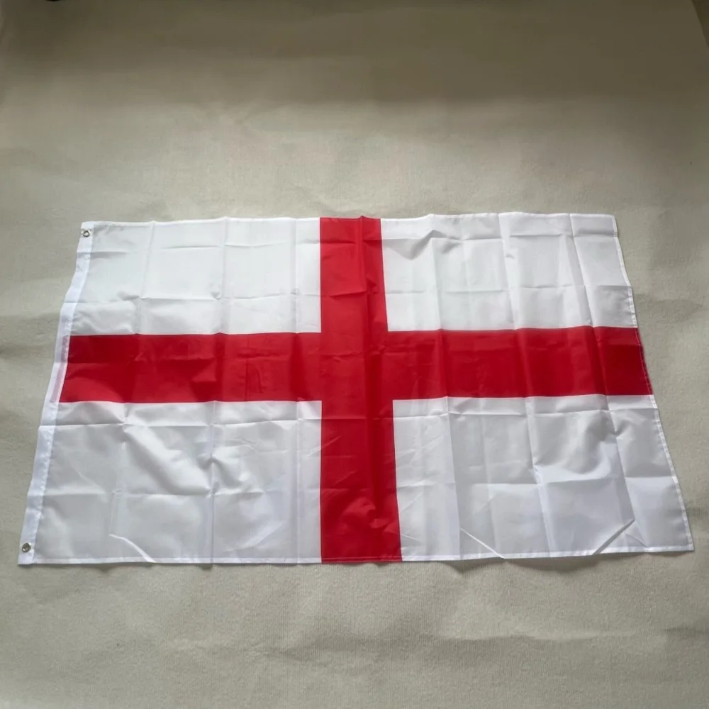 YIXINFlag Bandera de Inglaterra Cruz Roja para decoración - imagen 3