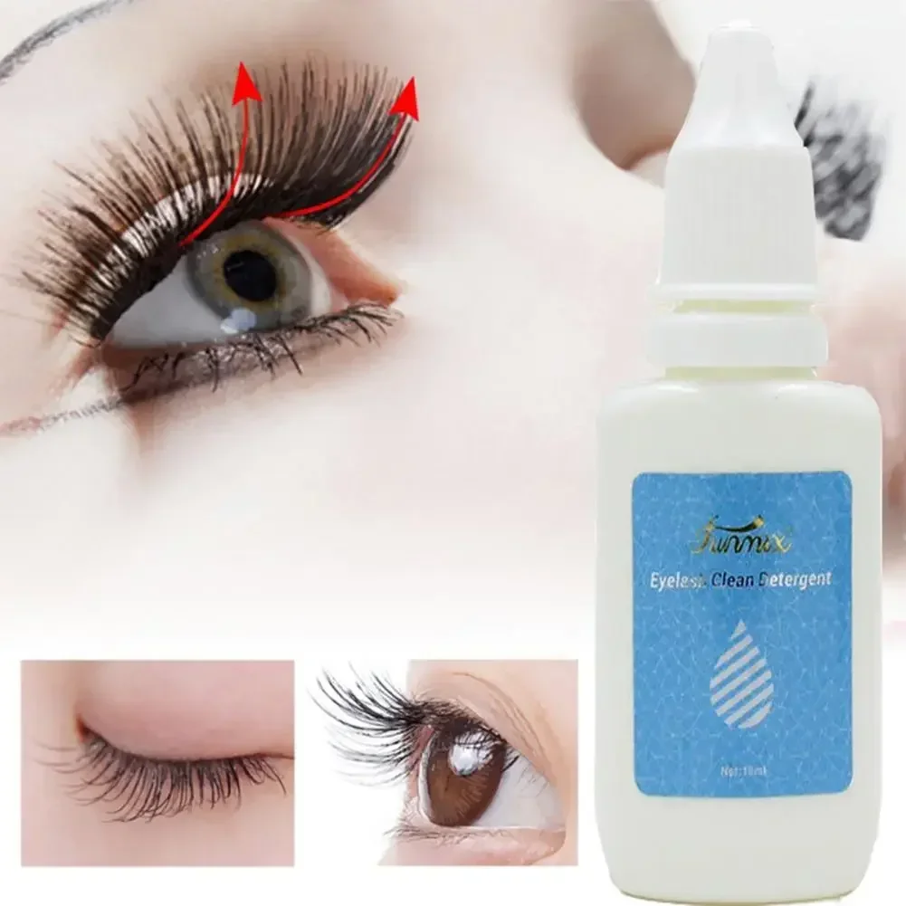 10ml Wimper Cleaner Primer Safty Wimpers Extensions Schone Vloeistof Voor Wimpers Wimper Enten Cleanser Professionele