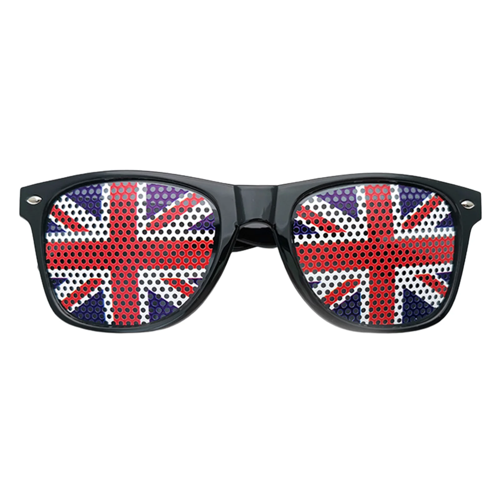 

Union Jack Glasses Photo Booth Props For 2023 Queen Jubilee Queen Jubilee Sunglasses Patriotic Flag Novelty Costume For Party