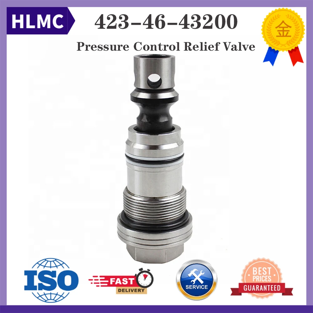 

423-46-43200 4234643200 Valve Pressure Relief Valve Hydraulic Valve Komatsu PC200 PC200-7 PC200-8