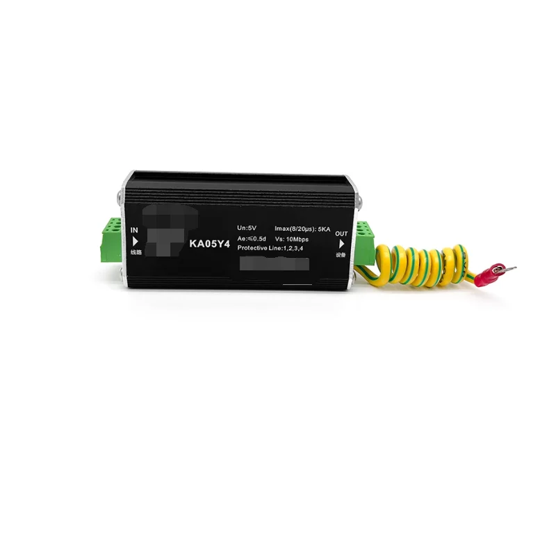 KA05Y4 switch digital quantity RS485 four wire dual channel 5V signal surge access control fire surge lightning arrester