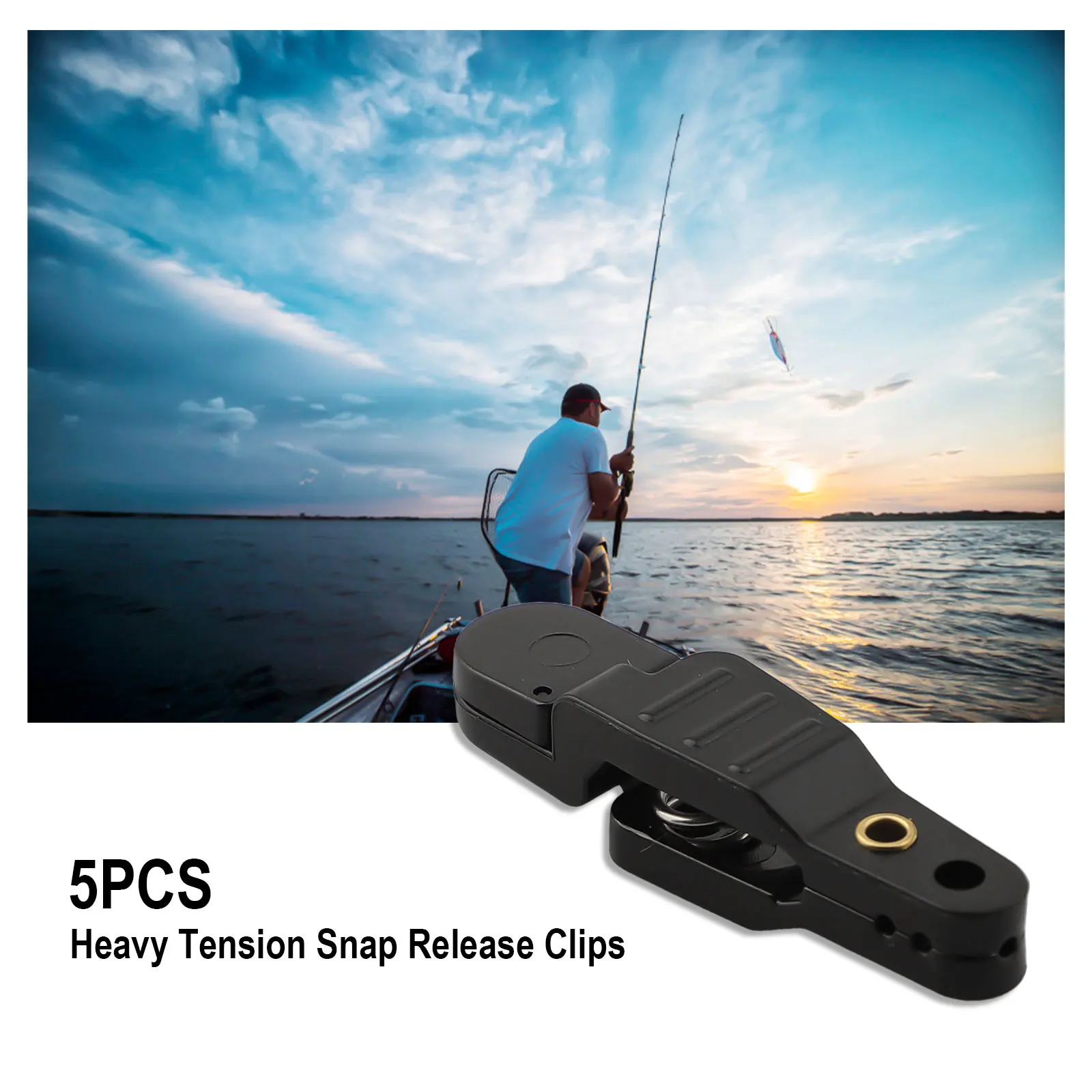 Boat Fishing Pcs Set Snap Release Clips Heavy Tension Plastic Product Name Red Snap Release Snap Release Clips