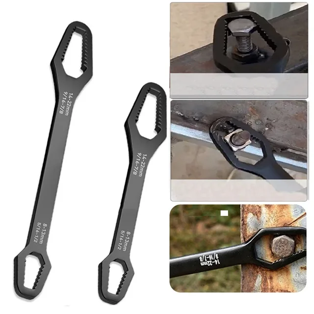 3-17mm8-22mm uniwersalny klucz Torx regulowany klucz wielofunkcyjny tablica dwugłowicowy uniwersalny klucz Torx naprawa narzędzi ręcznych