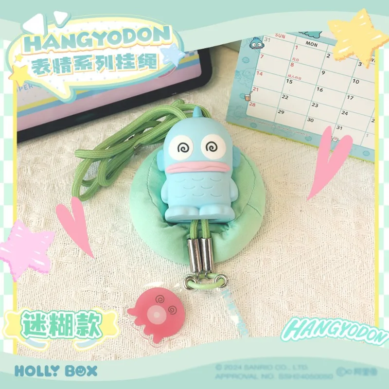 

Creative Sanrio Hangyodon Cartoon Silicone Pendants Anime Action Figure Stress Relief Toy Car Bag Decoration Model Birthday Gift
