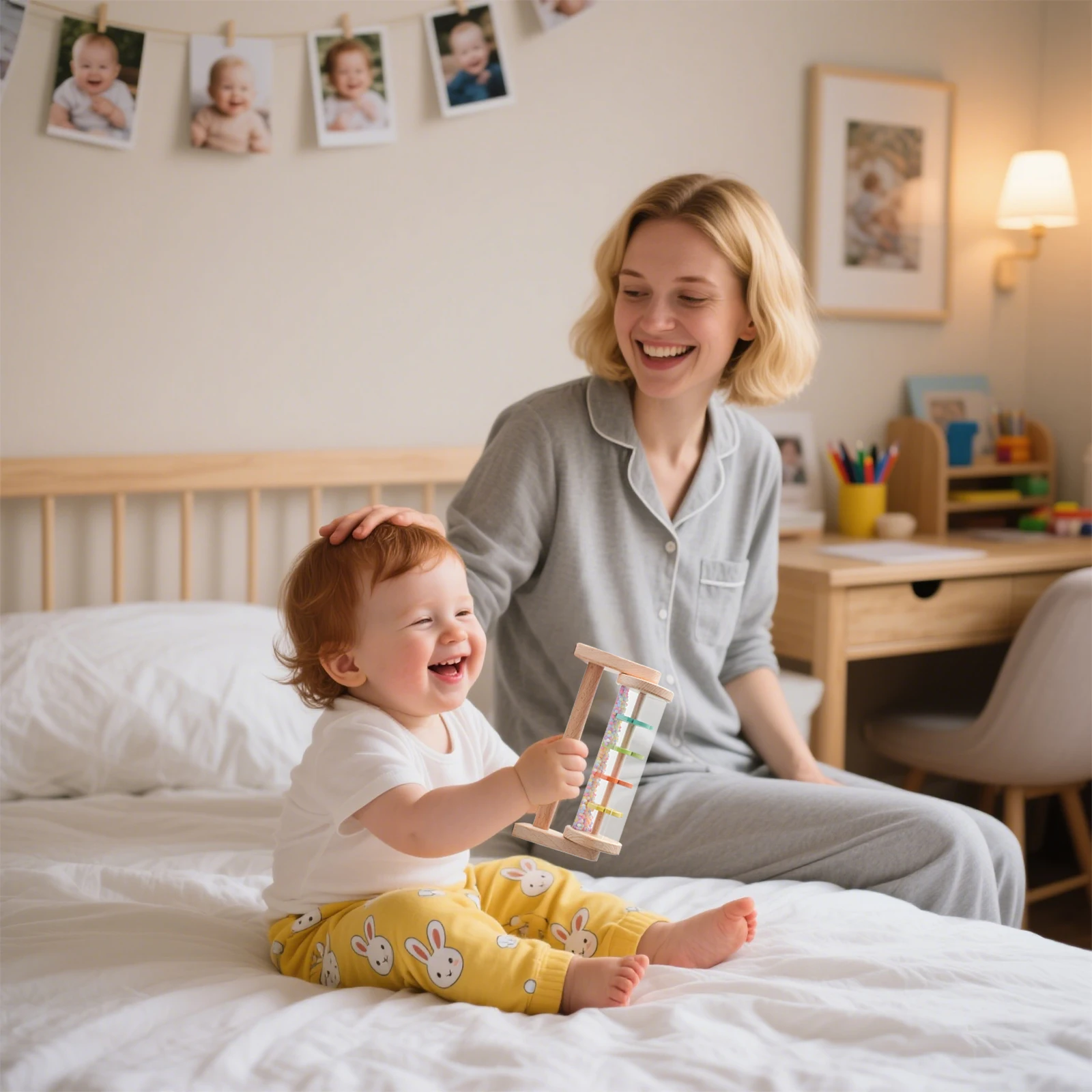 

Игрушка-дождевик Монтессори для младенцев, деревянный дождевик, музыкальный шейкер, сенсорный образовательный инструмент для малышей 6-12 месяцев