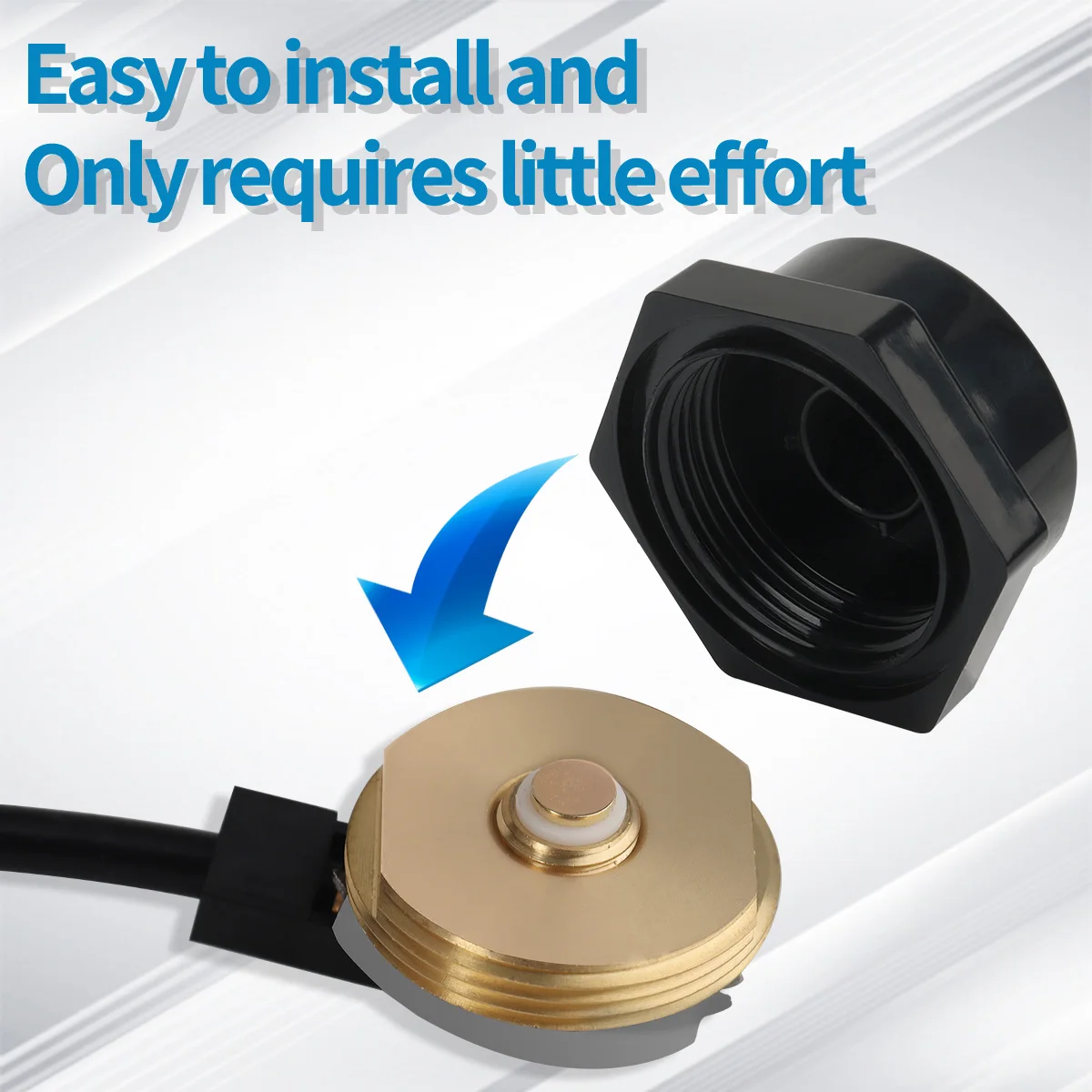 ABBREE NMO Mount Cap Protective Antenna Interface Waterproof Easy to Install with O Ring Seal Dustproof Weather Rain Black Cover