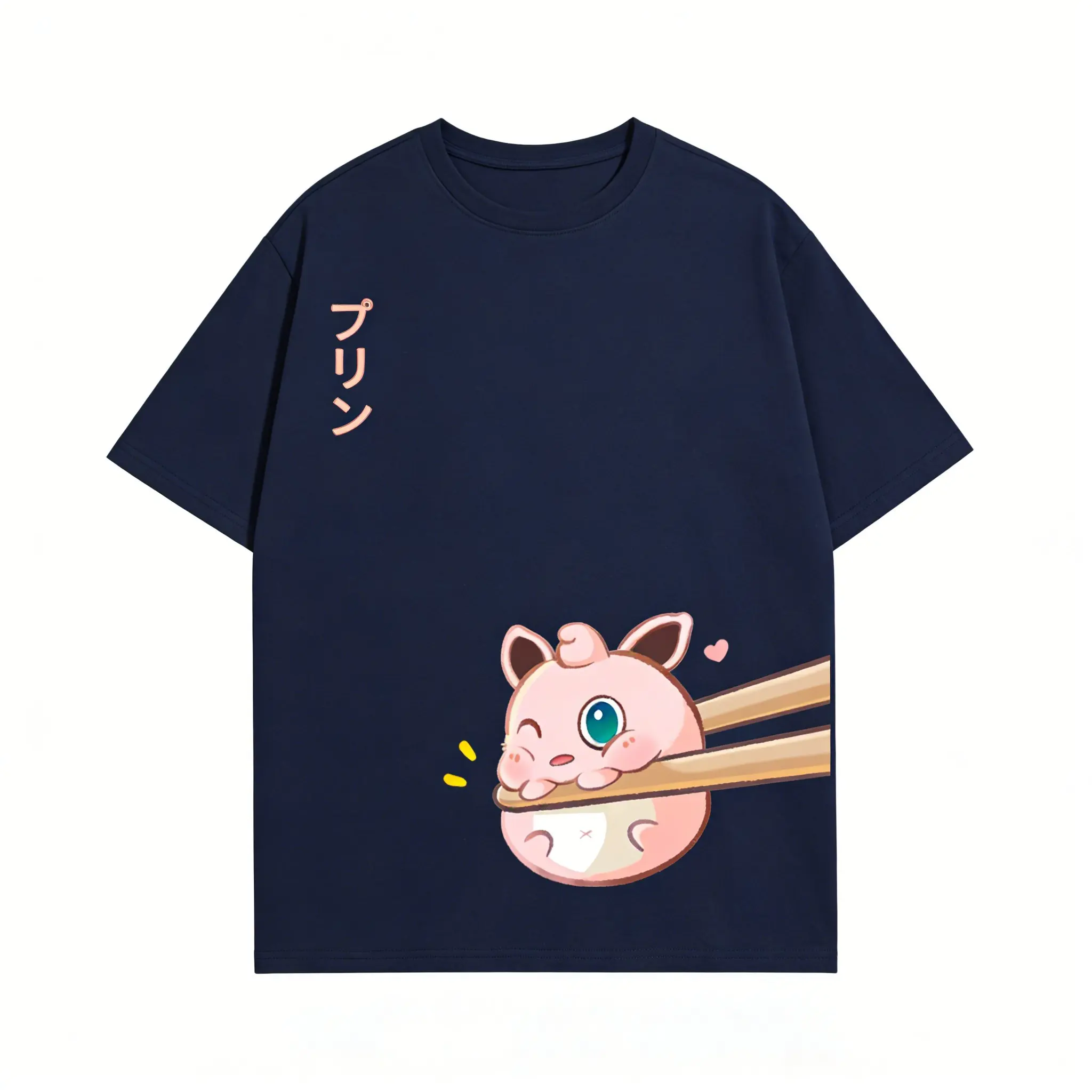 Anime Pokémon Grafik bedrucktes T-Shirt für Herren und Damen, Herren-Oberteile, Harajuku Y2K T-Shirt, 2026 Sommer Neues T-Shirt Streetwear – Detail 8