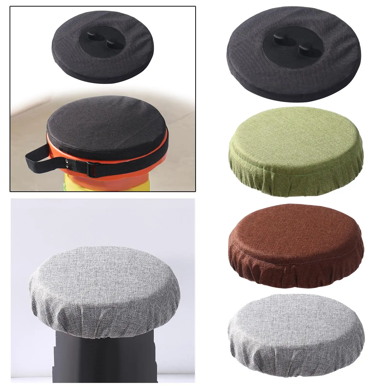 Seat Cushion for Chair Hiking Lightweight Portable Collapsible Stool Cushion