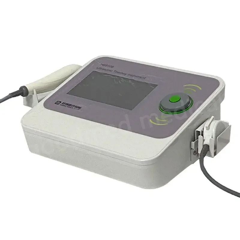 Ultrasound Therapy Device 1mhz And 3mhz Low Intensity Household Portable 2 Handles Ultrasound Physical Therapy Machine