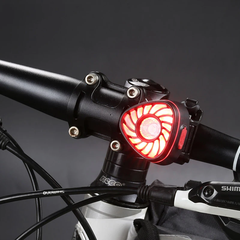 USB Rechargeable Mini Bike Headlight, White and Red Light, LED Headlamp, Flashlights, Back Magnet, Hook, Bicycle Safety Light