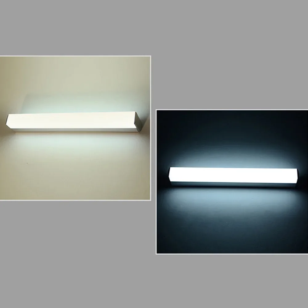 Imagem -02 - Luz Moderna do Espelho do Diodo Emissor de Luz Lâmpada de Parede Impermeável Iluminação do Banheiro Fixação Acrílica Parede Montada 12w 16w 22w ca 220v