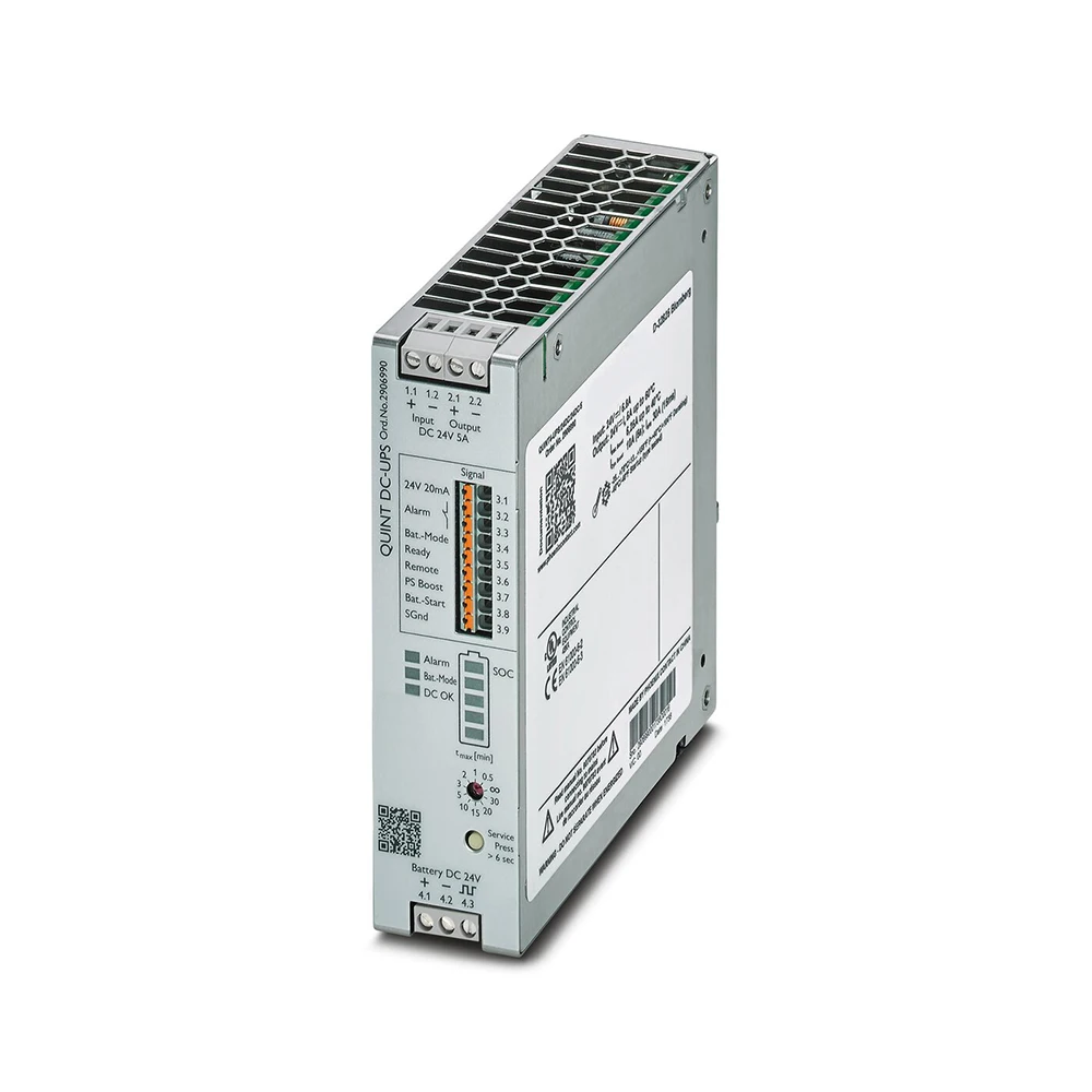 جديد لـ Phoenix QUINT4-UPS/24DC/24DC/5 QUINT DC-UPS 24VDC/5A مصدر طاقة غير منقطع 2906990