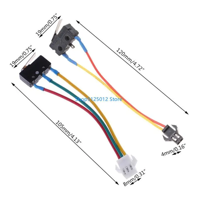 Microinterruptor calentador agua a Gas G8TC, Control encendido y apagado pequeño cables