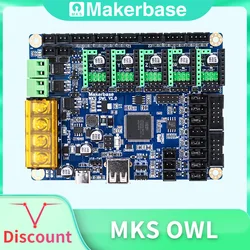 Makerbase MKS OWL Board 32Bit 150Mhz LPC5528 Control Board 3D Printer parts TS35 USB U DISK print.