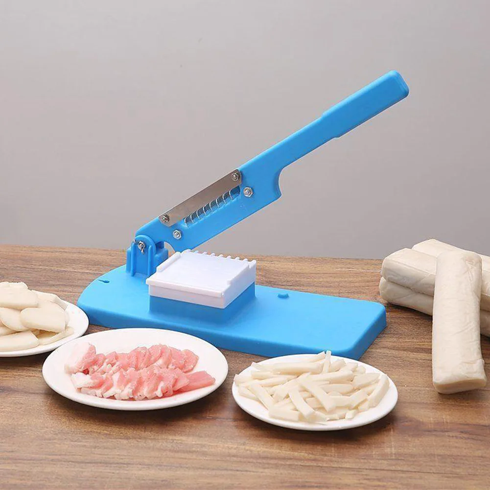 Manual Meat Cutting Machine Nonslip Handle Vegetables Cutter Durable Lamb Cutter Slicing Machine Sharp Blade for Kitchen Gadgets