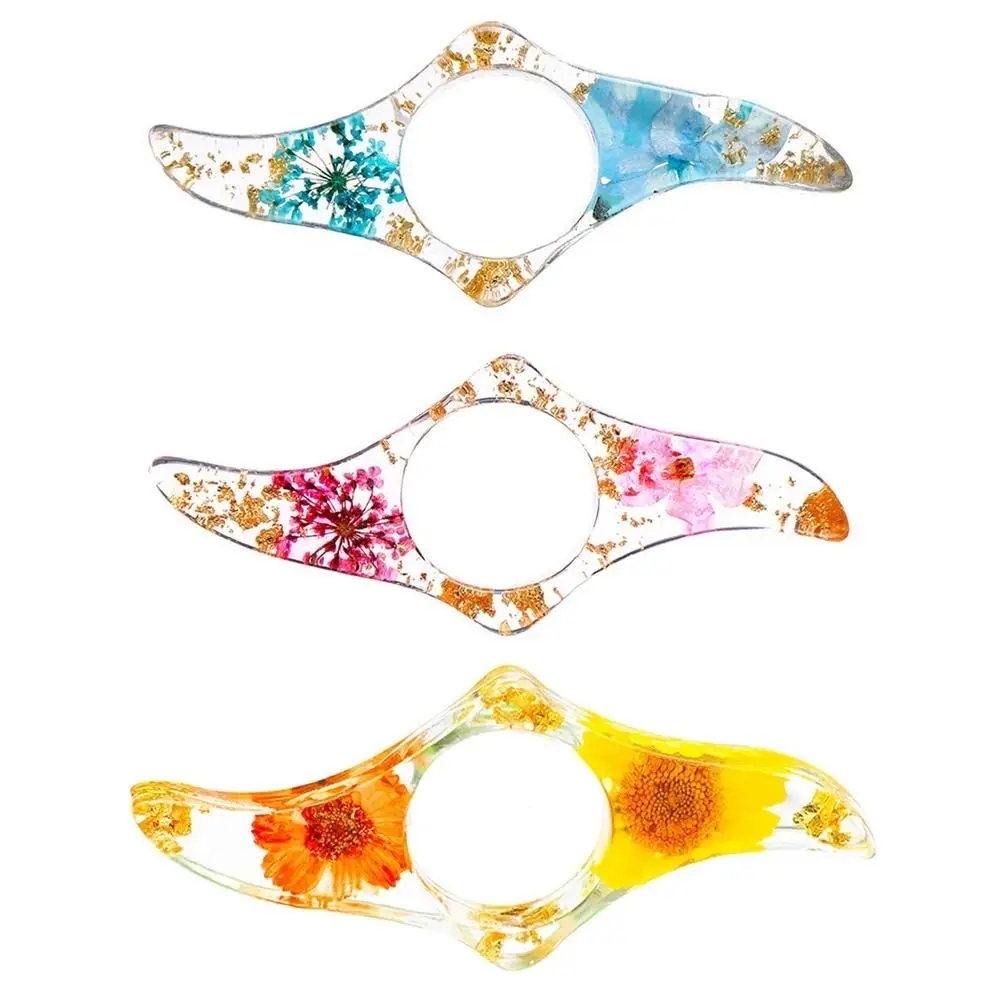 

Acrylic Thumb Book Support Dried Flower Multi-function Thumb Book Brace Spreader Smooth Book Page Holders Stationery