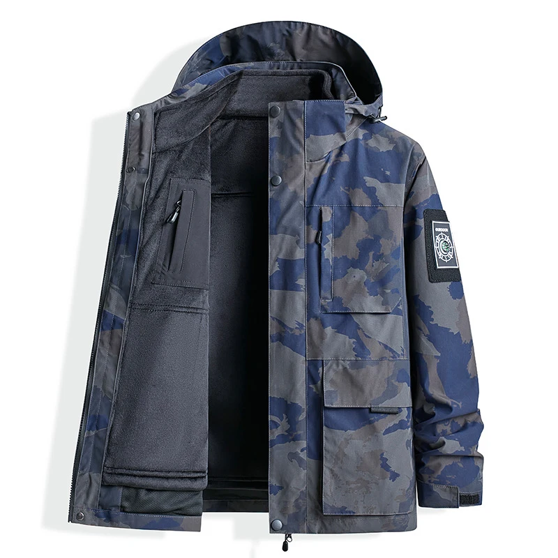 Tactical Safety Anti Cutting Men's Plus Size Jacket Flexible Invisible Outdoor Military FBI Self-Defense Anti Stab And Anti Cutt