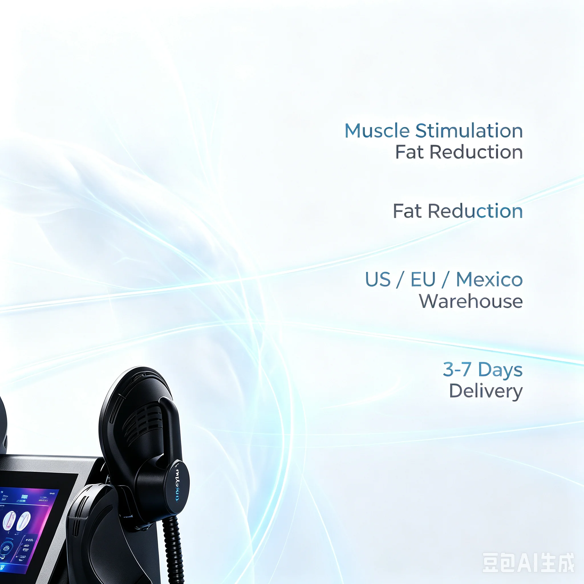 MYOslim PRO 6500W NEO Hi-emt EMS EMT RF Sculpt Machine Nova Body Contouring EMS Pelvic Muscle Stimulator Hip Shaping Device