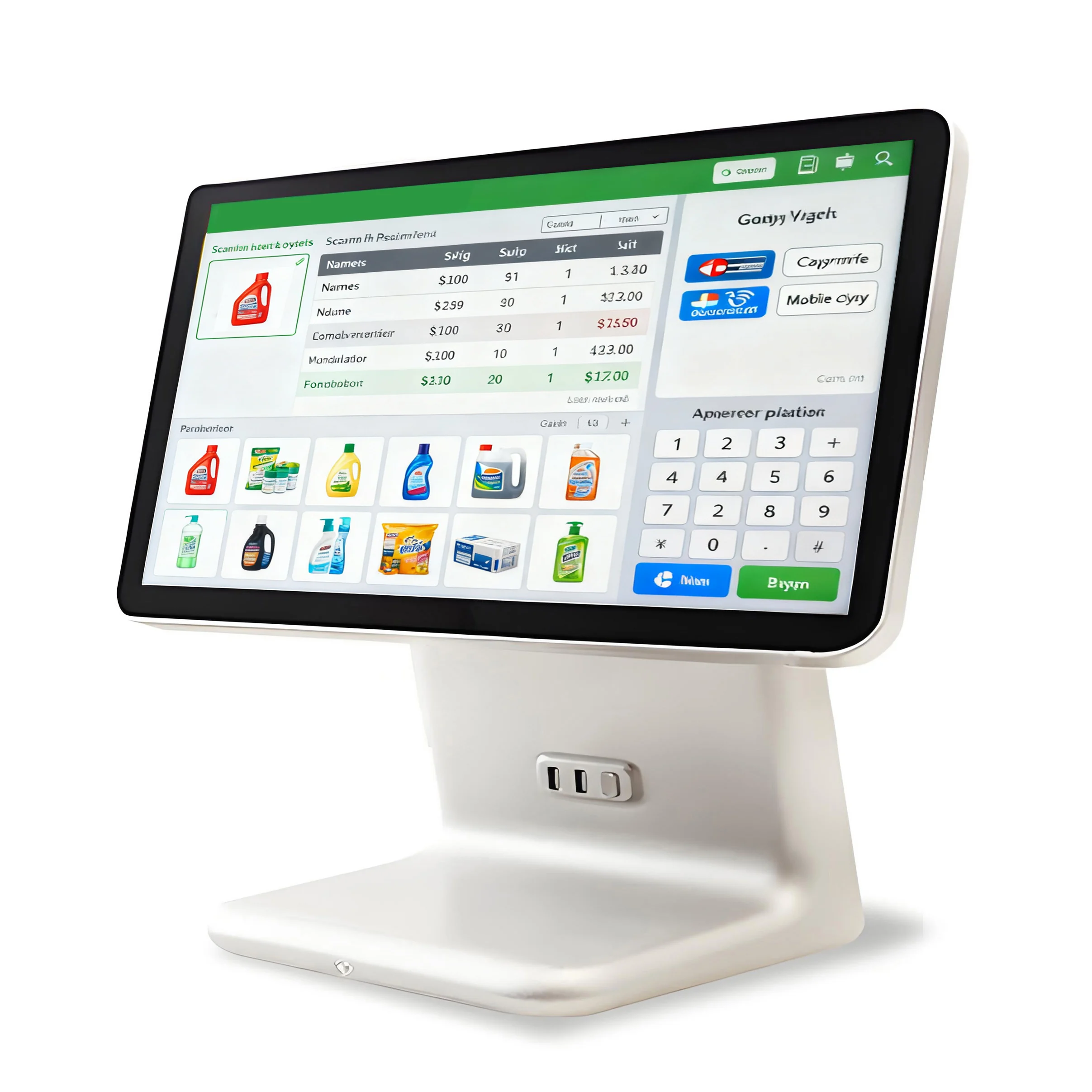 High Quality RK3566 Digital Display 15.6 Inch Touch Screen Smart Android POS Terminal System
