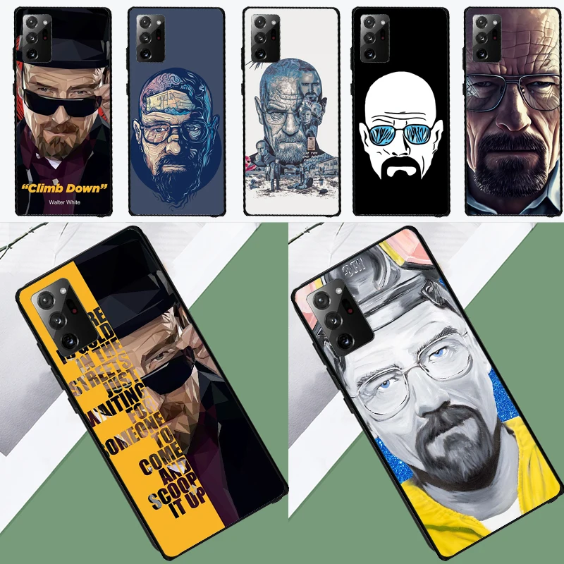 Walter White Breaking Bad Phone Case For Samsung Galaxy S10 S8 S9 S22 S23 Plus Note 10 20 S20 FE S21 FE S22 S23 Ultra Cover