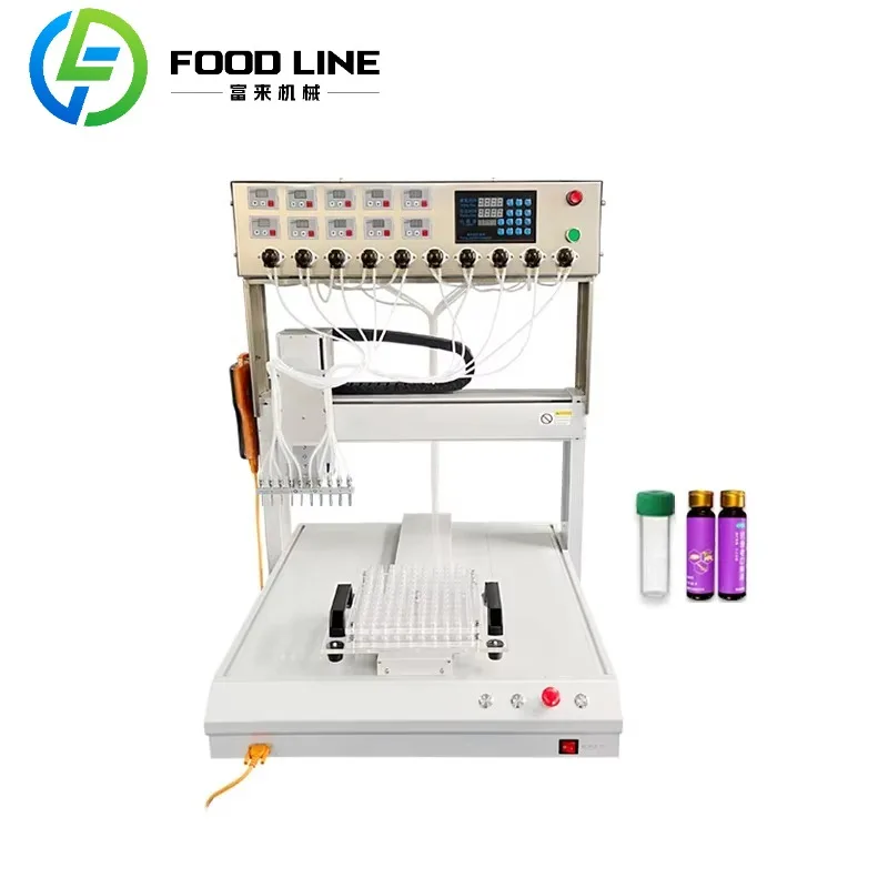 Multi-Head Micro-High Precision Liquid Filling Machine Perfume Oral Liquid Reagent Automatic Quantitative Sorting Machine