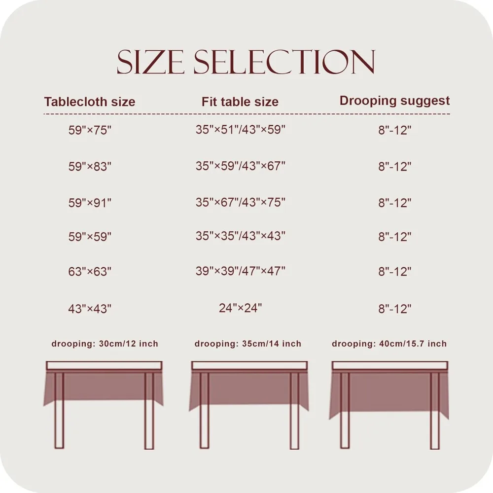 مفرش طاولة مكشكش مطرز بالقطن على طراز المزرعة - غطاء طاولة طعام مستطيل من الدانتيل الأبيض #5